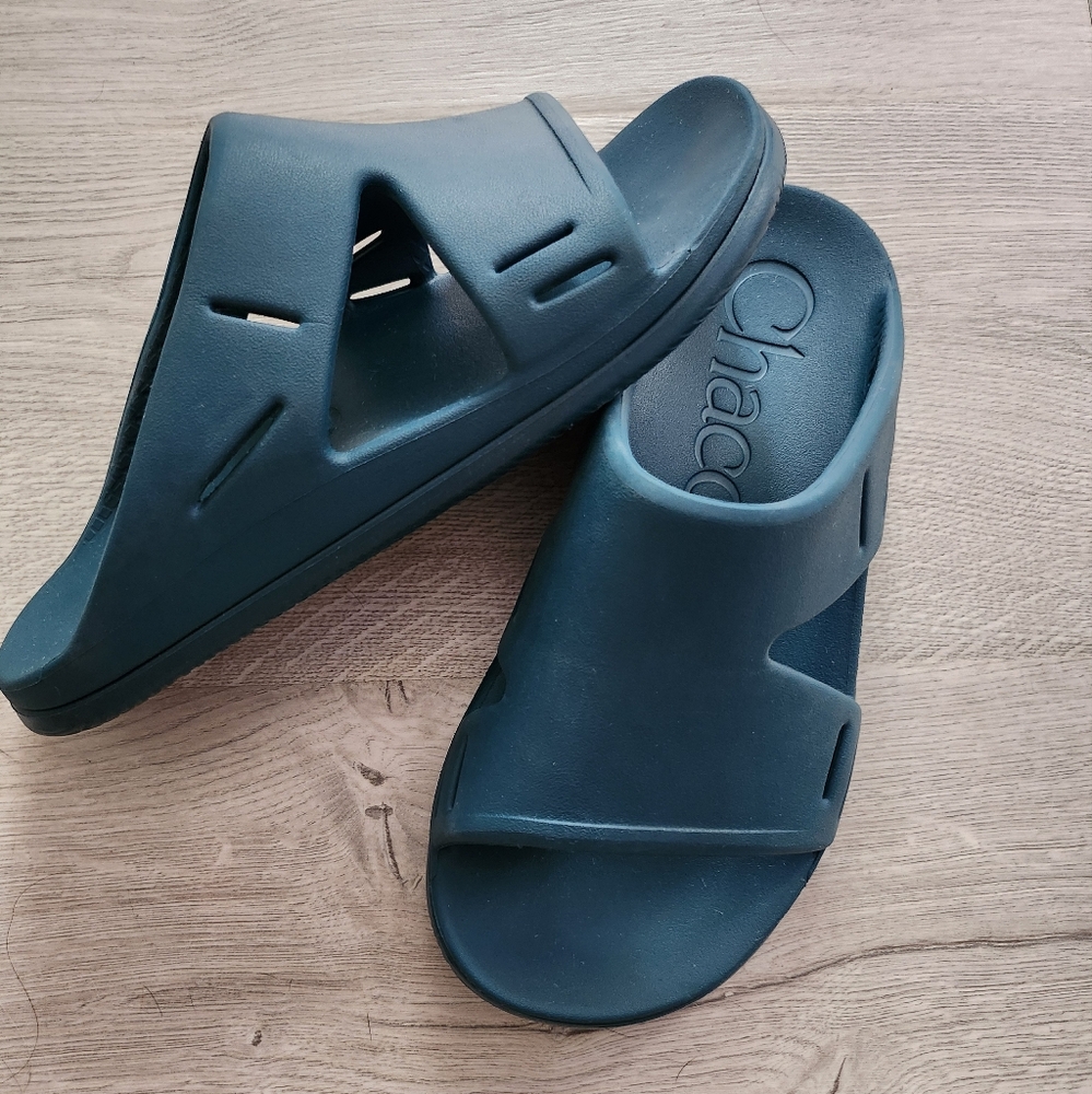 Chaco Chillos Men's Rubber Slides Sandals NWOT 10" Size 7.5